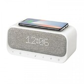 Портативная колонка Anker Soundcore Wakey Alarm Clock Bluetooth Speaker White (A3300)