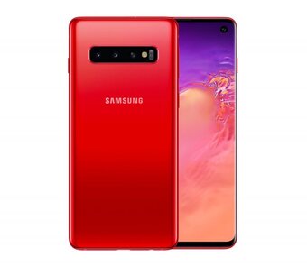 Смартфон Samsung Galaxy S10 8/128GB Гранат (Red)