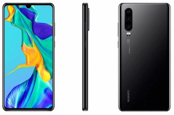 Смартфон Huawei P30 Pro 8/256GB Black (черный)