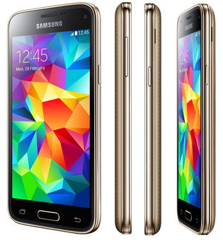 Смартфон Samsung Galaxy S5 mini SM-G800F Gold RU