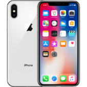 Смартфон Apple iPhone X 256GB, серебристый