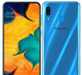 Смартфон Samsung Galaxy A40 64GB Blue RU