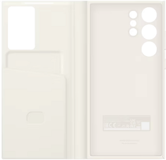 Чехол Samsung Smart View Wallet Case для Galaxy S23 Ultra Cream