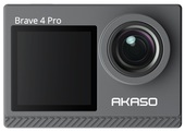 Экшн-камера AKASO BRAVE 4 PRO, 3840x2160, 1350 мА·ч, черный