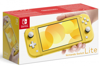 Игровая приставка Nintendo Switch Lite 32 ГБ, JP, желтый