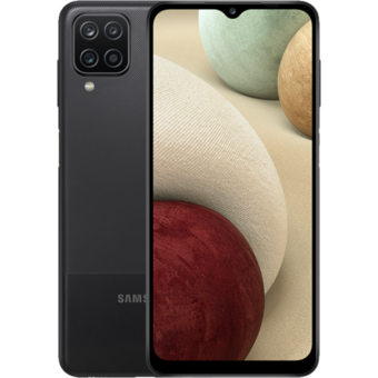 Смартфон Samsung Galaxy A12 4/128GB, черный