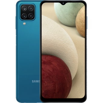 Смартфон Samsung Galaxy A12  4/64 ГБ RU, синий