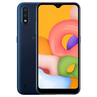 Смартфон Samsung Galaxy A01 SM-A015 16Gb синий