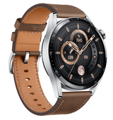 Смарт-часы HUAWEI GT 3 JPT-B29 Stainless Steel / Brown Leather