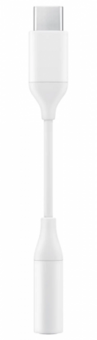 Переходник/адаптер Samsung USB Type-С - Mini Jack 3.5 mm (EE-UC10J), 0.09 м, белый
