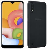 Смартфон Samsung Galaxy A01 SM-A015 16Gb черный