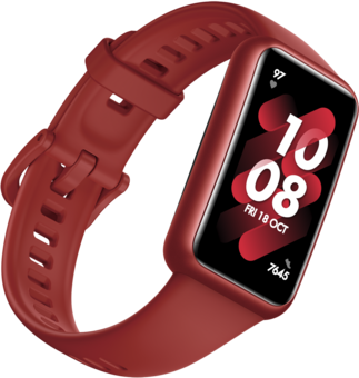 Умный браслет HUAWEI Band 7, огненный красный