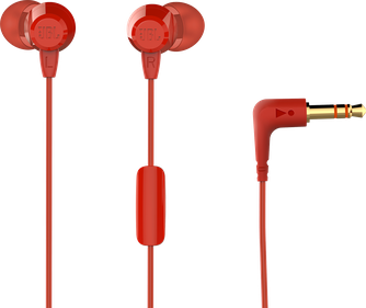 Наушники JBL C50HI, red