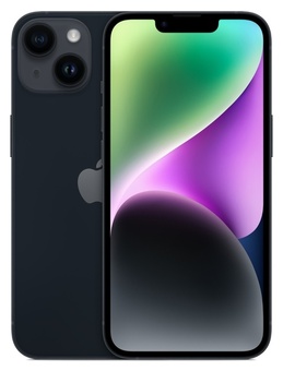 Смартфон Apple iPhone 14 128 ГБ Dual SIM (nano-SIM), тёмная ночь