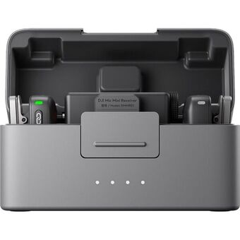 Беспроводной микрофон DJI Mic Mini (2 TX + 1 RX+Charging Case), черный