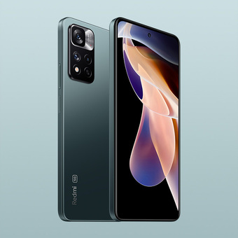 Смартфон Xiaomi Redmi Note 11 Pro + 5G MediaTek Dimensity 920 8/128 ГБ Global, forest green