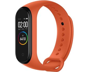 Умный браслет Xiaomi Mi Band 4, оранжевый