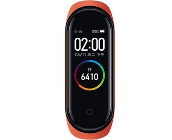 Умный браслет Xiaomi Mi Band 4, оранжевый