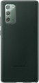 Чехол-накладка Samsung Leather Cover для Galaxy Note 20, зеленый (EF-VN980LGEGRU)