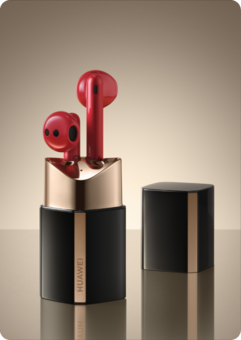 Беспроводные наушники HUAWEI FreeBuds Lipstick, красный