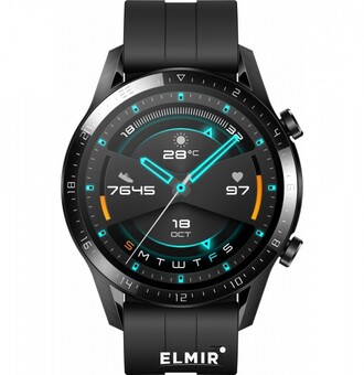 Умные часы HUAWEI Watch GT 2 Sport 46mm матовый черный