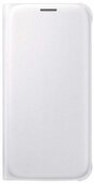Чехол-книжка для Samsung Galaxy S6 Flip Wallet EF-WG920PWEGRU White