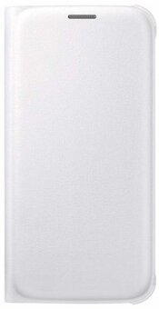 Чехол-книжка для Samsung Galaxy S6 Flip Wallet EF-WG920PWEGRU White