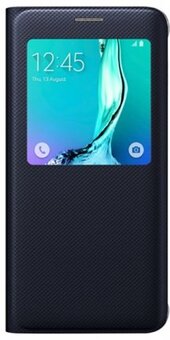 Чехол Samsung Flip Cover S-View для Samsung Galaxy S6 Edge+  EF-CG928PBEGRU 