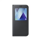 Чехол-книжка Samsung S View Standing Cover (EF-CA720PBEGRU) для Galaxy A7 (2017), черный