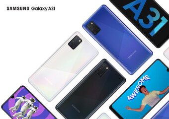 Смартфон Samsung Galaxy A31 4/128Gb Black (Черный) 