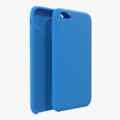 Чехол-накладка Apple iPhone 6 Silicone(силиконовый)Case Blue