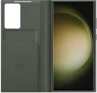 Чехол Samsung Smart View Wallet Case для Galaxy S23 Ultra Khaki