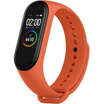 Умный браслет Xiaomi Mi Band 4, оранжевый