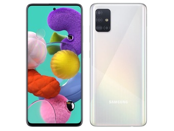 Смартфон Samsung Galaxy A51 64GB, белый