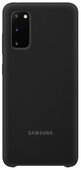 Чехол-накладка Silicone Cover Samsung EF-PG980 для Galaxy S20, Galaxy S20 5G черный