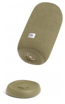 Умная колонка JBL Link Portable с Алисой, солома