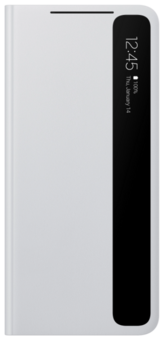 Чехол-книжка Samsung Smart Clear View Cover для S21 Ultra Light Gray (EF-ZG998CJEGRU)