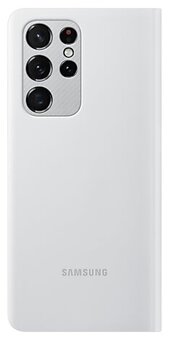 Чехол-книжка Samsung Smart LED View Cover для S21 Ultra Light Gray (EF-NG998PJEGRU)