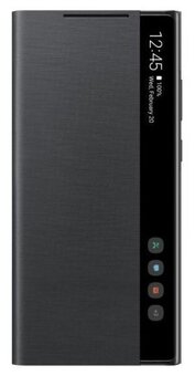 Чехол-книжка Samsung Smart Clear View Cover EF-ZN980 для Galaxy Note 20, черный (EF-ZN980CBEGRU)