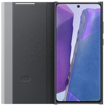 Чехол-книжка Samsung Smart Clear View Cover EF-ZN980 для Galaxy Note 20, черный (EF-ZN980CBEGRU)