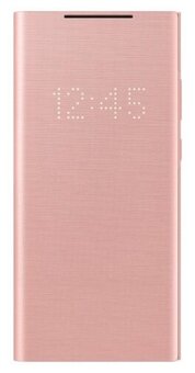 Чехол-книжка Samsung Smart LED View Cover EF-NN980 для Galaxy Note 20,бронзовый (EF-NN980PAEGRU)