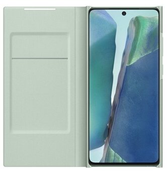 Чехол-книжка Samsung Smart LED View Cover EF-NN980 для Galaxy Note 20, ментоловый (EF-NN980PMEGRU)