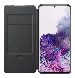 Чехол-книжка Samsung Smart Led View Cover EF-NG985 для Galaxy S20+, Galaxy S20+ 5G черный (EF-NG985PBEGRU)
