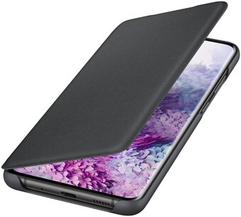 Чехол-книжка Samsung Smart Led View Cover EF-NG985 для Galaxy S20+, Galaxy S20+ 5G черный (EF-NG985PBEGRU)
