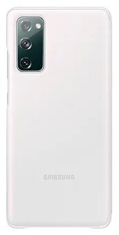 Чехол-книжка Samsung Smart Clear View Cover EF-ZG780 для Galaxy S20FE (Fan Edition) белый(EF-ZG780CWEGRU)