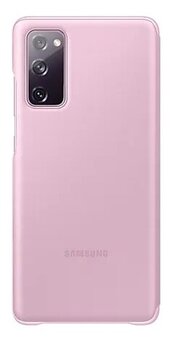 Чехол-книжка Samsung Smart Clear View Cover EF-ZG780 для Galaxy S20FE (Fan Edition) лавандовый (EF-ZG780CVEGRU)