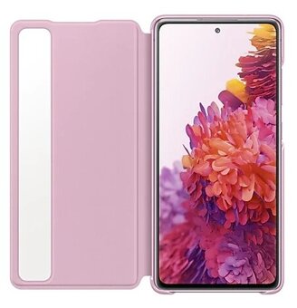 Чехол-книжка Samsung Smart Clear View Cover EF-ZG780 для Galaxy S20FE (Fan Edition) лавандовый (EF-ZG780CVEGRU)