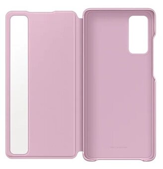 Чехол-книжка Samsung Smart Clear View Cover EF-ZG780 для Galaxy S20FE (Fan Edition) лавандовый (EF-ZG780CVEGRU)