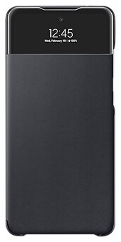 Чехол-книжка для Samsung Galaxy A72 Smart S View Wallet Cover Black (EF-EA725PBEGRU)