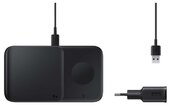 Беспроводная зарядная станция Samsung EP-P4300, мощность Qi: 7.5 Вт, черный